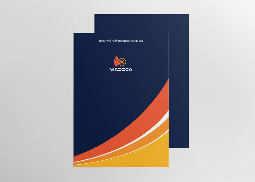 MADOCA - Thiết kế logo và hệ thống nhận diện thương hiệu công ty công nghệ - viễn thông MADOCA